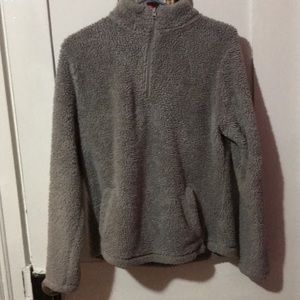 Gray medium George sweater super comfy